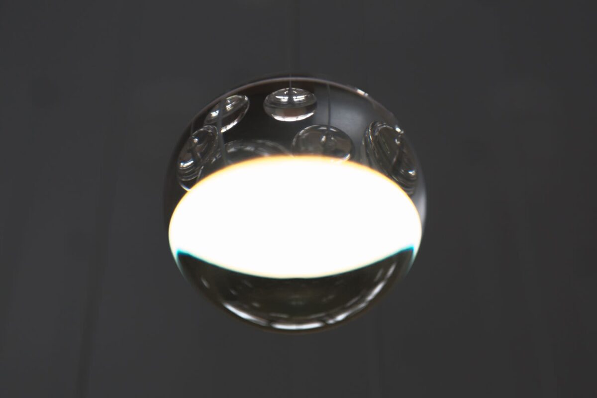 Oled Moon Chandelier by Dominic Harris