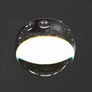 Fixture: OLED Moon Chandelier from Dominic Harris & Cinimod Studio 