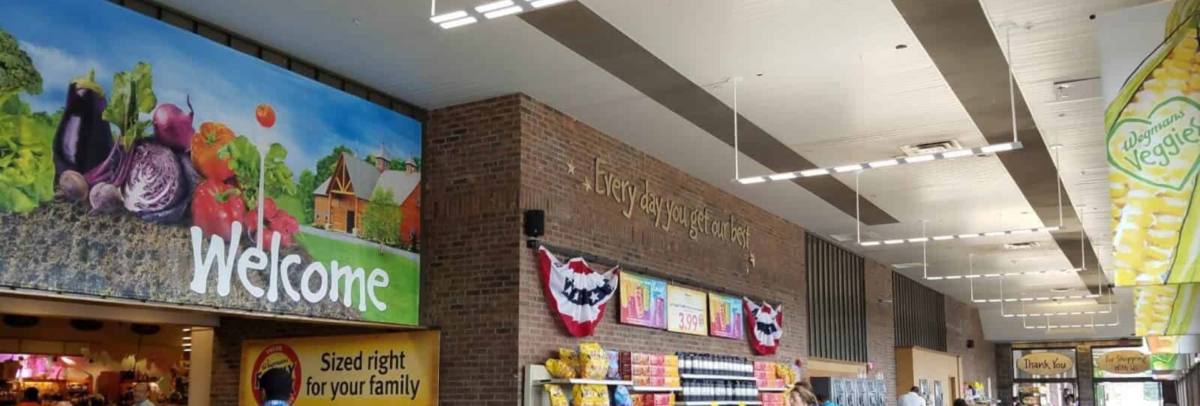 Wegmans Features OLED Lighting Technology by Rochester’s Own OLEDWorks