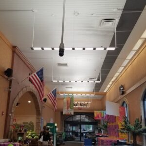 Wegmans Pittsford OLED lights